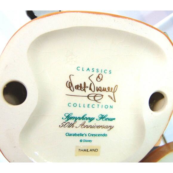 NEW (4) WDCC Disney Symphony Hour SYLVESTER MACARONI GOOFY NOTE CLARABELLE TITLE - Picture 8 of 12